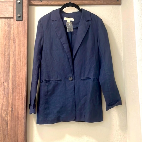 Michael Kors Jackets & Blazers - Michael Kors Doublr Breasted Linen Blazer